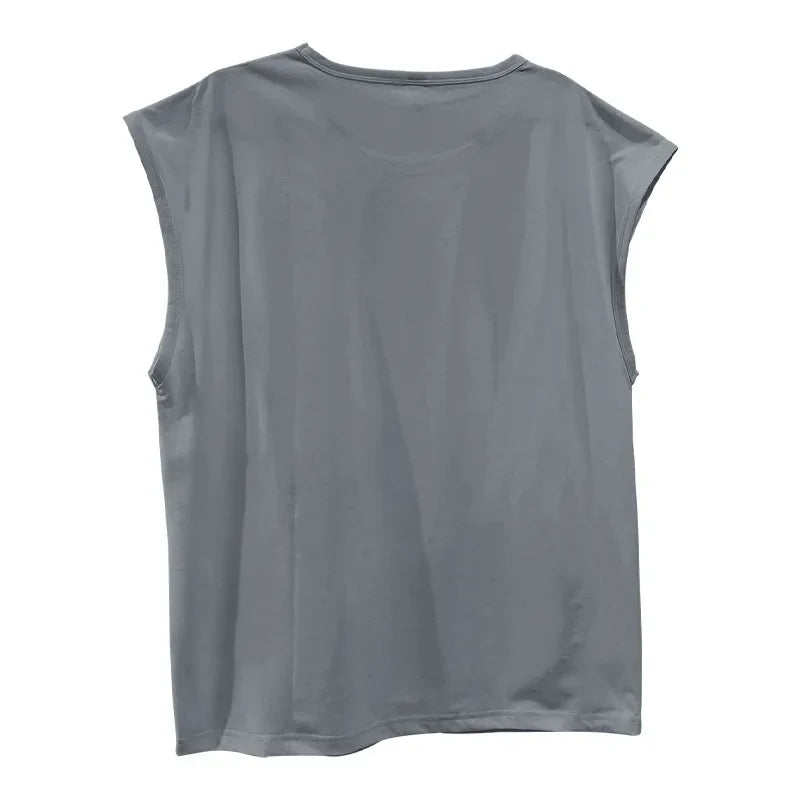 Amazon cross-border men's clothing summer new sleeveless t-shirt youth casual loose thin vest men