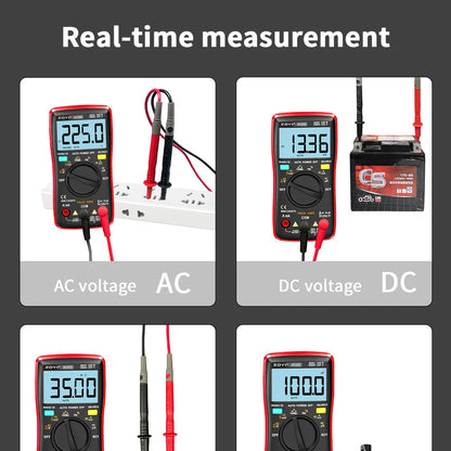 ZOYI 9999 Counts True RMS Digital Multimeter Auto Range Anti-Burn NCV AC DC Voltage Current Temperature Electrician Tester