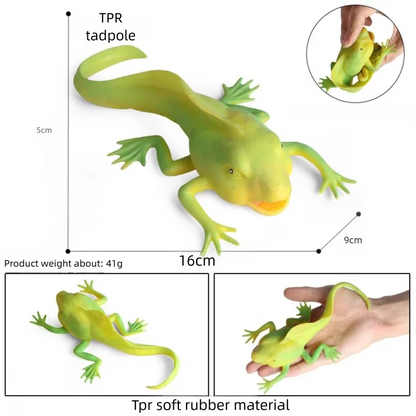 Oenux Simulated Insect Mouse Lizard Sea Animal Models Realistic Dolls Soft Rubber TPR Material Collectibles Halloween Prank Toys
