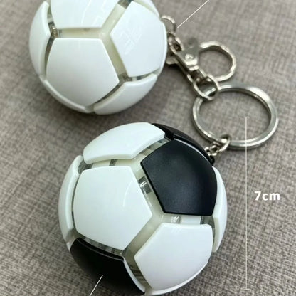 2026 New Football Pressable Keychain Bag Pendant Toy for Relieving Stress and Anxiety Finger-pressing Puzzle and Entertainment B