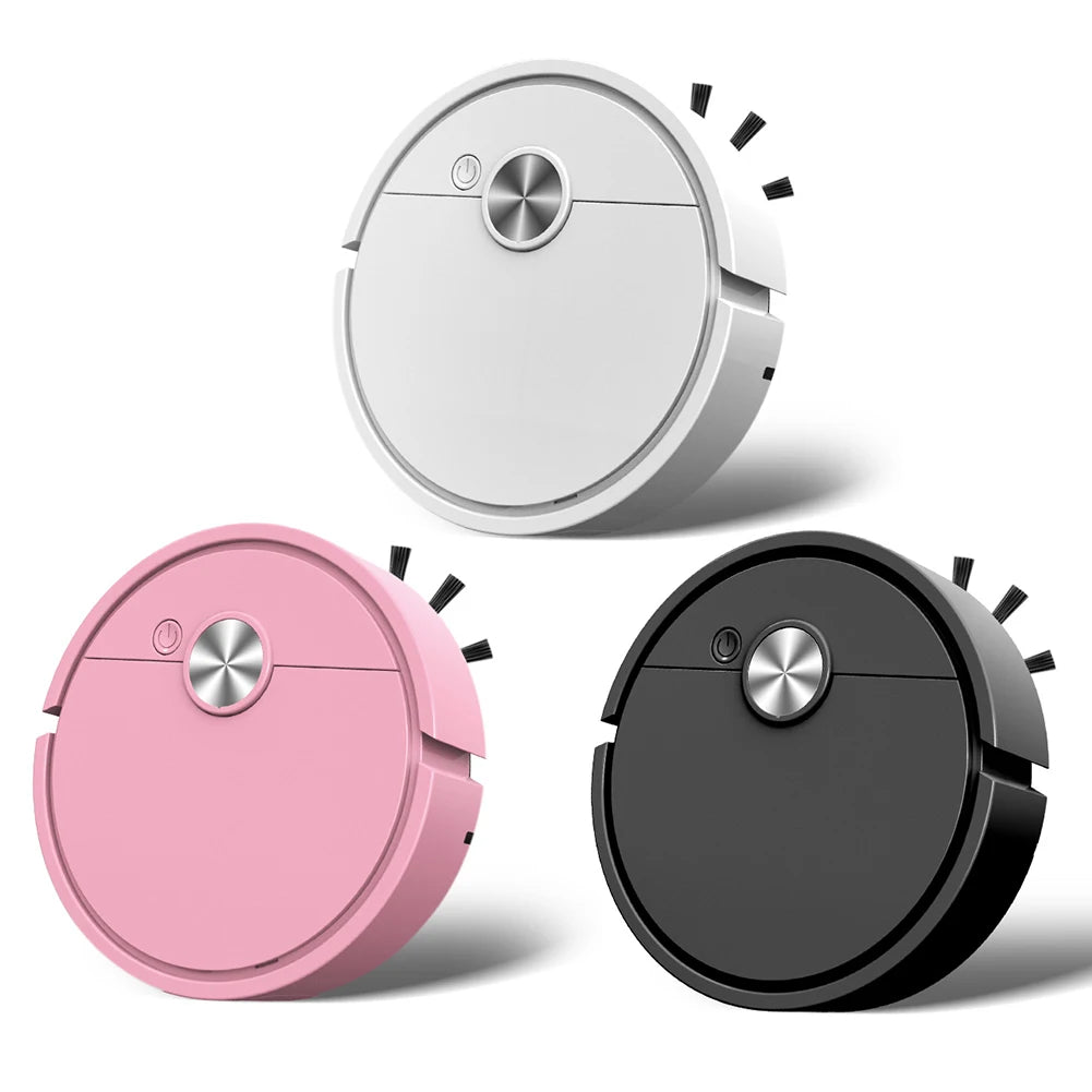 3 in 1 Sweeping Robot Vacuum Cleaner Mopping Smart Home USB Rechargeable Vacuum Mop Robot Sweep Floor Robot for Home Office