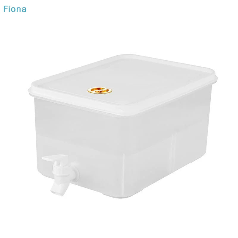 ☭6.5L Large Capacity Cold Water Pitcher Cold Kettle With Faucet In Refrigerator Iced Beverage Dispenser Refrigerator And Spigot