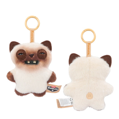 Fuggler Alley Cats Care-Bears Fugg Plush Toys Nuggets Keychain Funny Ugly Tooth Monster Bag Charm Dolls Backpack Decor Bagged
