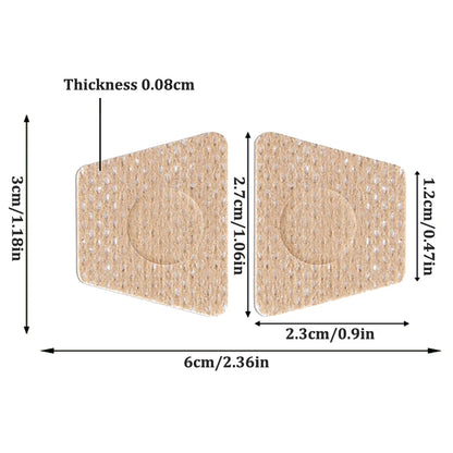 2/6/12Pc Ingrown Toenail Toe Correction Stickers Nail Art Foot Patches Feet Care Paronychia Treatment Recover Pedicure Foot Tool