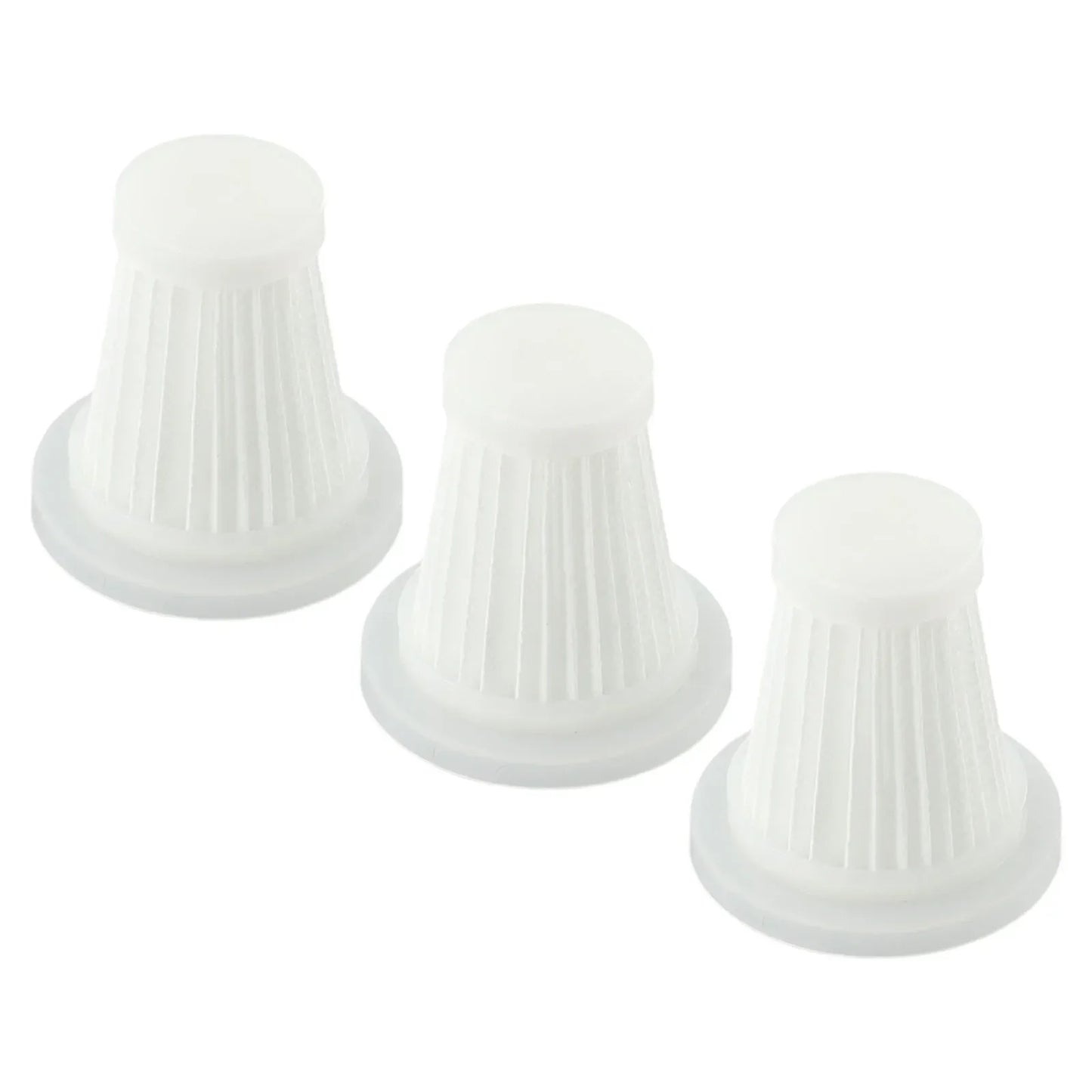 5pcs Car Vacuum Cleaner Filter Wireless Handheld Dust Collector Washable  Air Filter Cartridge Repeatable Applicability Interior