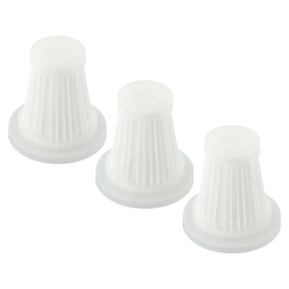 5pcs Car Vacuum Cleaner Filter Wireless Handheld Dust Collector Washable  Air Filter Cartridge Repeatable Applicability Interior