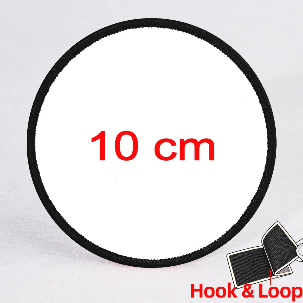 2 PCS Custom Make Your Own Personalized Morale Patch Add Your Photo, Logo, Text Hook and Loop/Sew On/Iron On