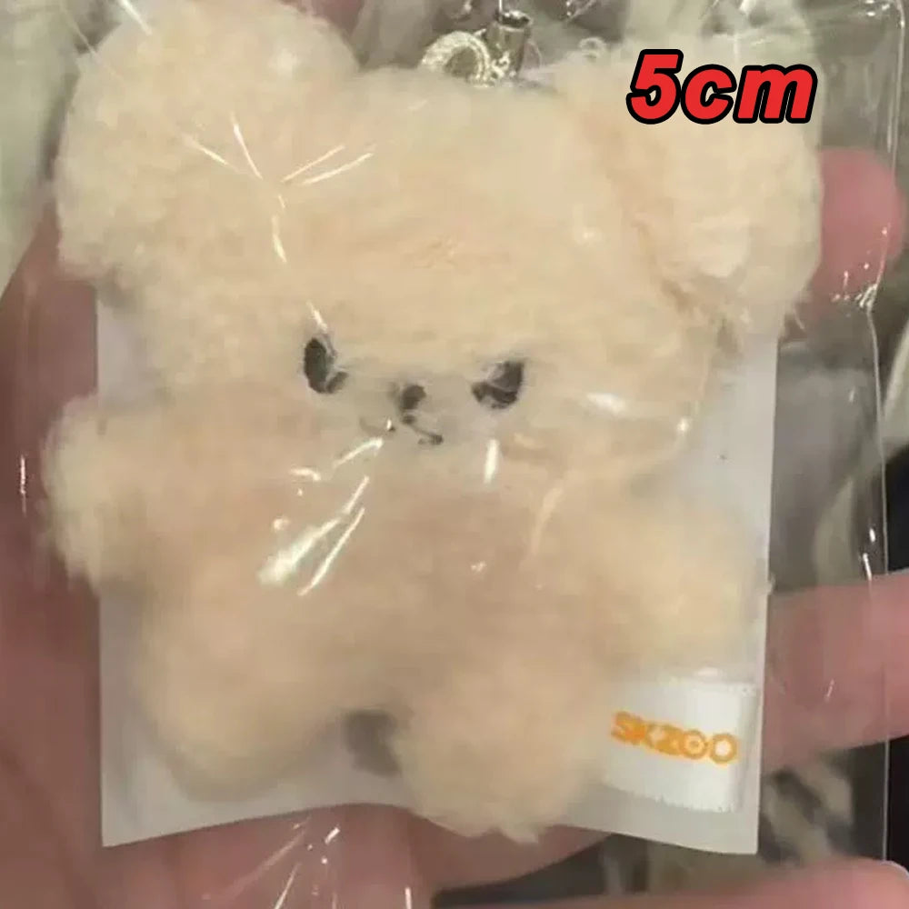2026 New Straykids SKZ Mini Keychain Pendant New SKzoo FM Field Week 5cm Plush Cartoon Cute Pendant Children's Birthday Toy