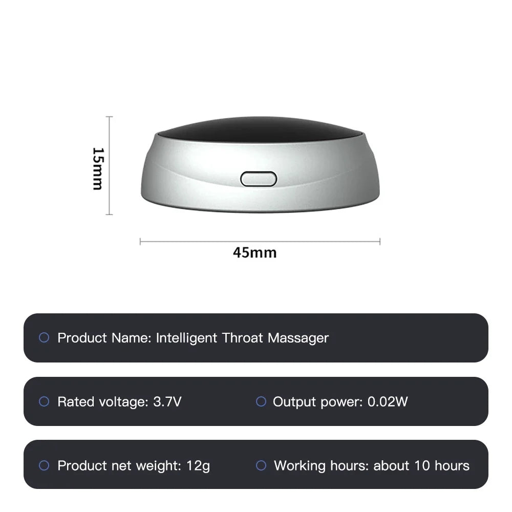Smart Anti-Snoring Device TENS Pulse Snore Stopper Portable Sleep Aid Health Noise Reduction for Improved Sleep Quality