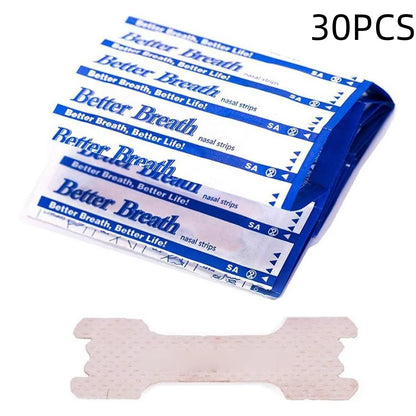 Breathing Nasal Strips Right Way Stop Snoring Anti Snoring Strips Easier Better Breathe Health Care Sleeping Well 10/20/30pcs