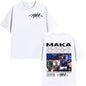 Rapper Maka 2025 Tour Graphic T Shirts Men Fashion Vintage T-shirt Casual Cotton Short Sleeve T Shirt Short Sleeve Streetwear
