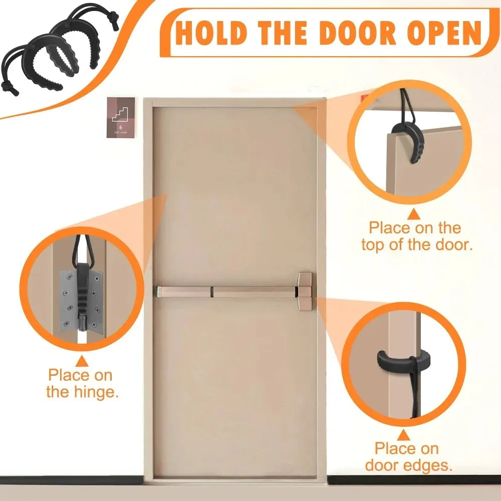 Easy to Use Rubber Door Jam Firefighter Gear Wedge Firefighter Wedge Rubber Door Stopper Door