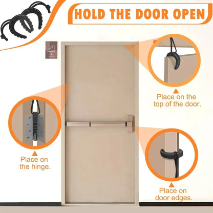 Easy to Use Rubber Door Jam Firefighter Gear Wedge Firefighter Wedge Rubber Door Stopper Door