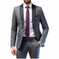 Groom Weddingpiece Suit for Men Middle-aged Blazer Formal Party Dress Tailor-made Outfit Men