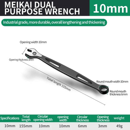 8mm-32mm Ratchet Wrench Dual-purpose Metric Setdouble Offset Ring Spanner Universal Spanner For Car Repair Hand Tool
