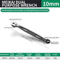 8mm-32mm Ratchet Wrench Dual-purpose Metric Setdouble Offset Ring Spanner Universal Spanner For Car Repair Hand Tool