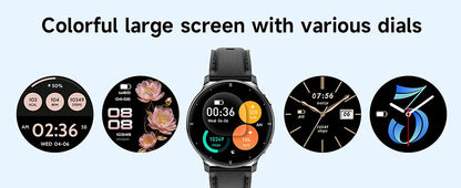 7.6MM Smart Watch 1.32'' AMOLED HD Screen Men Women Sports Watches LED Flashlight BT Call Heart Rate Health Care Smartwatch 2026