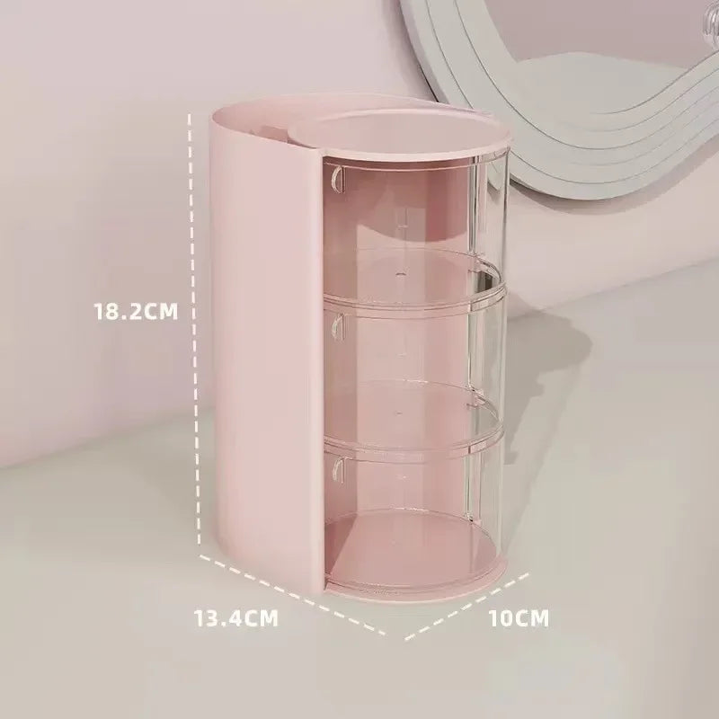 Hair Accessories Organizer Acrylic Storage Box Clear Hair Tie Organizer for Headband Makeup Brush Holder Desk Jewelry Organizer