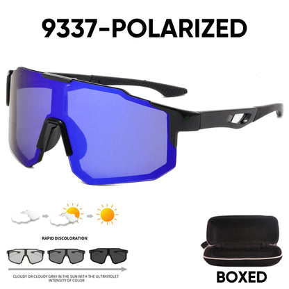BUCKLOS Cycling Glasses Bike Goggle Outdoor Sport UV Protection Eyeswear Sunglasses Basic/Polarized Bicycle Glasses for Road MTB