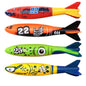 Swimming Diving Toys Set for Kids Children's Pool Treasure Hunt Games Diving Torpedo Water Ring Diamond Water Suit Toys Gift