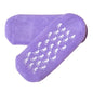 1 pair Reusable SPA Gel Socks Moisturizing Whitening Exfoliating Velvet Smooth Beauty Foot Care Silicone Socks Feet Care