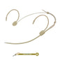 Double Earhook Mic Omnidirectional Headset Microphone For Sennheiser Shure AKG MiPro Audio Technica 4Pin 3Pin TA4F 3.5mm Lock