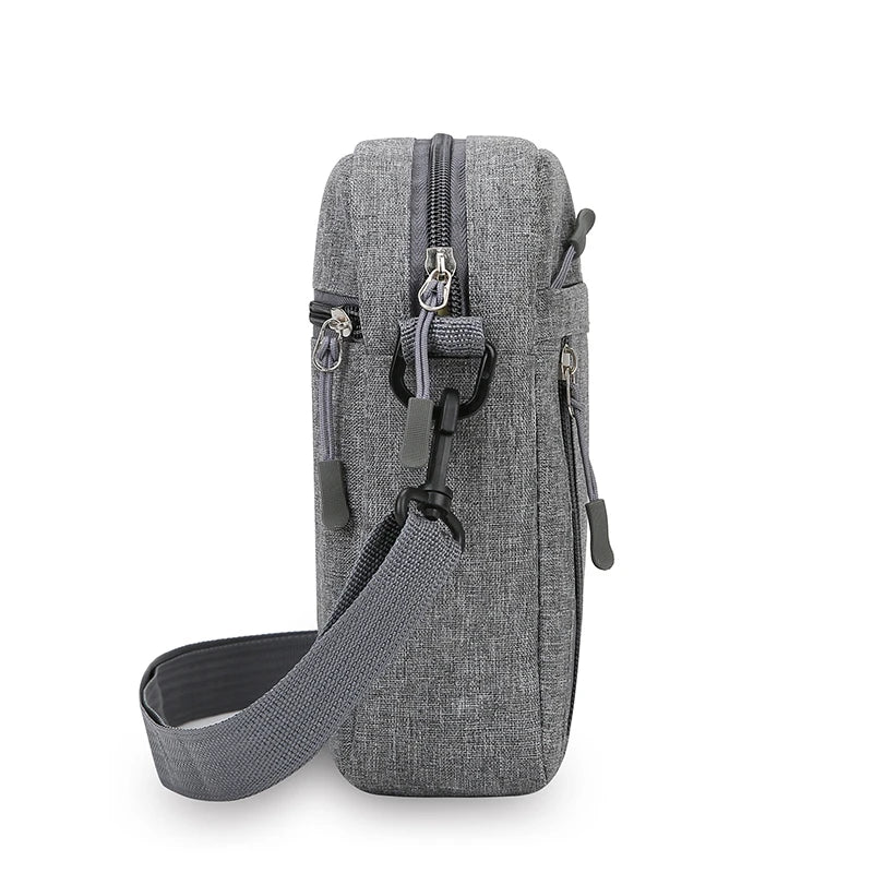 Lightweight Crossbody Bag Men Women Phone Water Resistant Nylon Commuter Travel Student Wallet Card Holder Mini Purse