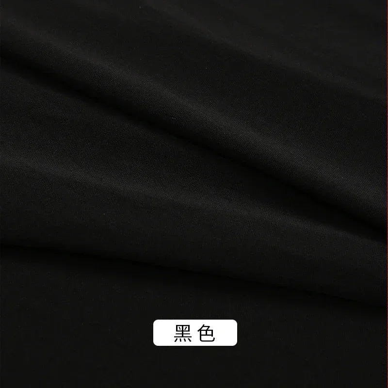 0.5m/1m/2m Four Sided Stretch Milk Silk Knitted Fabric for Sewing Dance Dress Sofa Cover Decorative Cloth DIY Clothing Fabrics