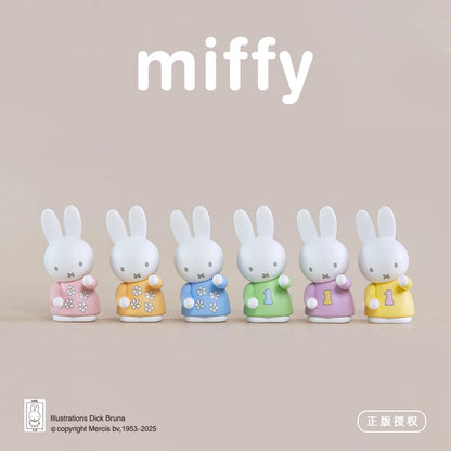Original Kawaii Miffy Storage Rack Series Blind Box Multi Functional Storage Anime Peripheral Figure Doll Gift Toy