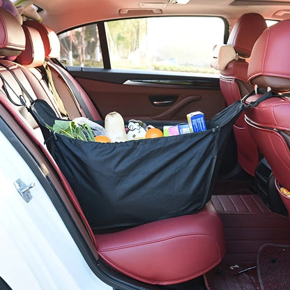 Rear Seat and Trunk Waterproof Car Seat Storage Bag, Large Capacity Portable and Reusable