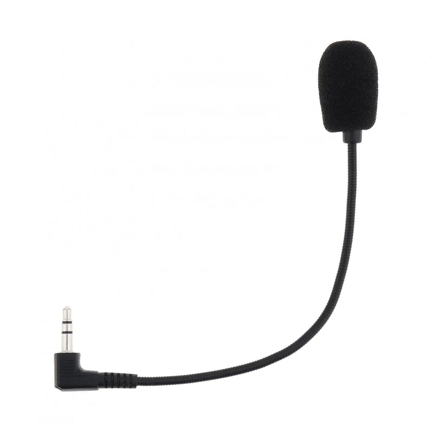 1 pc 3.5mm Microphone 90 Angle Bending Folding Metal Hose Microphone Capacitor