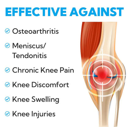 Knee Massager Smart Red Light and Massage Therapy for Swelling Stiff Joints Stretched Ligament and Muscles Injuries Gifts