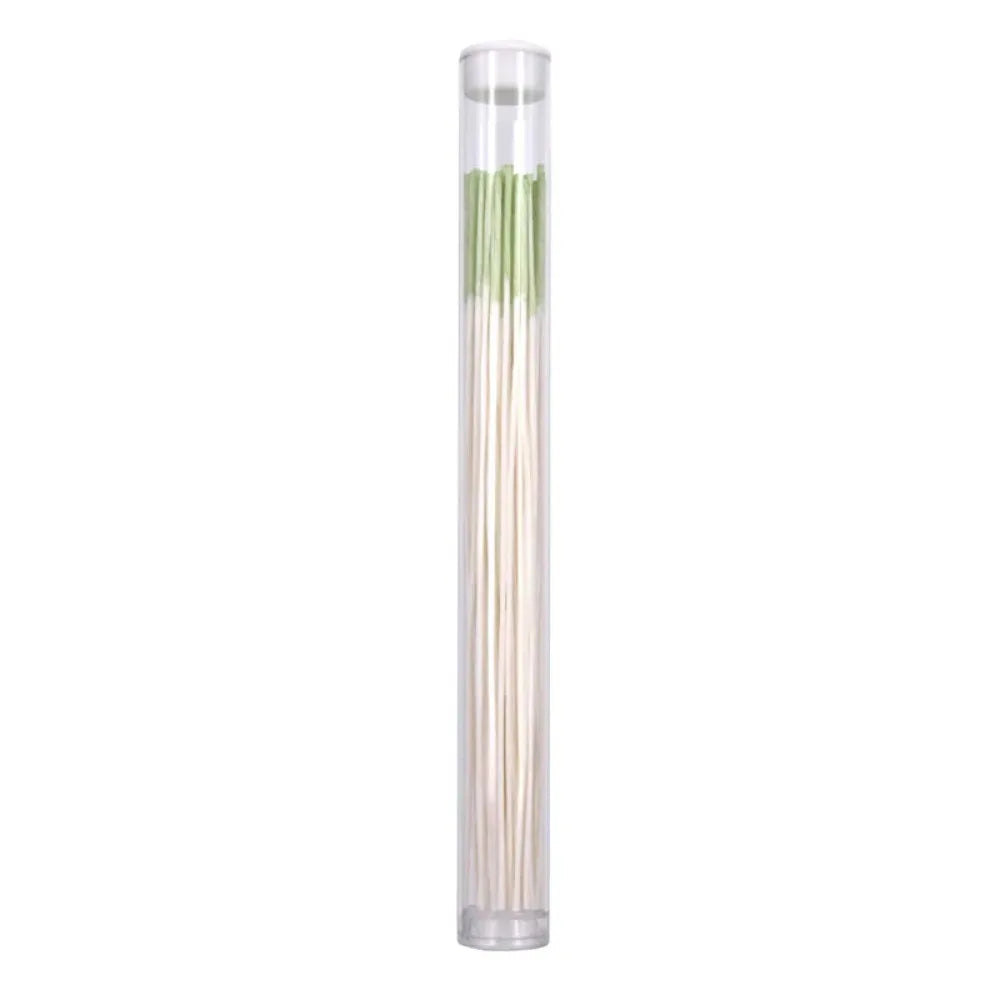 60Pcs Colorful Pierced Ear Cleaning Line Set Paper Floss Herb Solution Ear Hole Cleaning Kit Effective Anti-Blocking