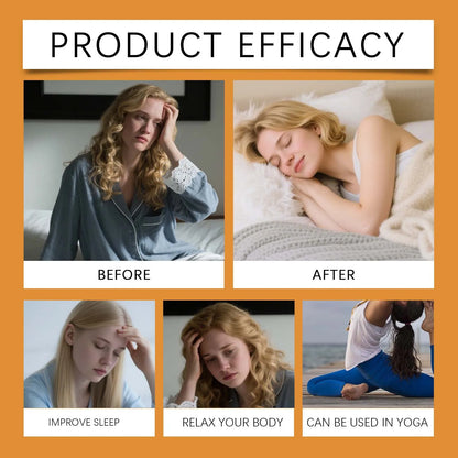 Insomnia Treatment Patch Relieve Stress Anxiety Neuromuscular Pain Fatigue Neurasthenia Headaches Enhance Blood Improve Sleep