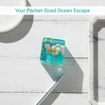 Kawaii Ocean Theme Slow Rebound Toy  Shaped Stress Relief Squeeze Toy Creative Kids And Adults Squeeze Relax Gifts