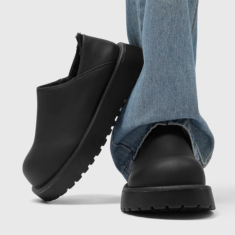 DIMANYU Men's Loafers Slip On Thick Platform Casual Shoes Men Non-slip Comfortable Moccasins Streetwear Footwear Men
