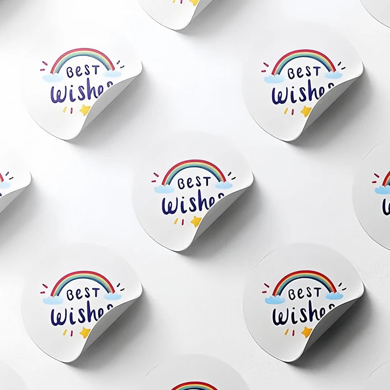 Custom-Made Event Stickers - Personalized Logo/Photo Decals for Weddings, Birthdays, Brand Promotion & Gift Packaging
