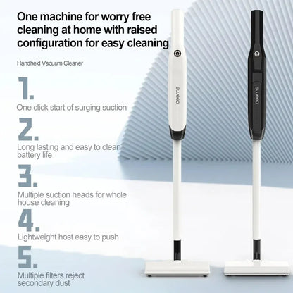 Wireless Handheld Vacuum Cleaner 20000Pa Strong Suction Lightweight Deep Cleaning for Home Pet Hair Car Floor Sweeping Tool