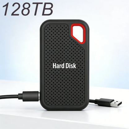 Zewnętrzny dysk SSD 4TB Przenośny dysk półprzewodnikowy USB C Wytrzymała konstrukcja Odporny na wstrząsy Pamięć masowa do pracy w terenie