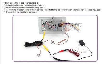 Car Rear View Camera AHD CVBS Convert Auto Parking Monitor Waterproof Vehicle Cam Backup Reverse HD Video Night Vision Reversing