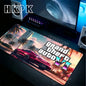 Grand Theft Auto Gamer Mouse Pad Non-slip Rubber Mousepad GTA Gaming Accessories Pc Cabinet Games Computer Keyboard Office Mats