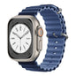 Ocean Strap for apple watch Band 44mm 40mm 45mm 41mm 49mm 46mm silicone correas bracelet iWatch series 7 5 6 3 se 8 Ultra 2 9 10