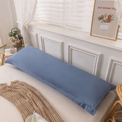 1pc 100% Polyester And Hemp Double Long Pillowcases,  Pillowcase Lover Sleeping Bedding