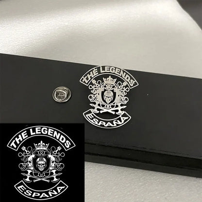 Customized Personalized Photo Portrait Company Logo Paiting Image Brooch Stainless Steel Badges Gifts Man Women Brooch Jewelry