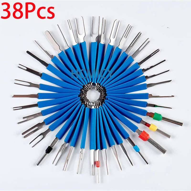 8-38Pcs Professional Car Terminal Removal Tool Kit Electrical Connector Pin Removal  Automotive Repair Tools