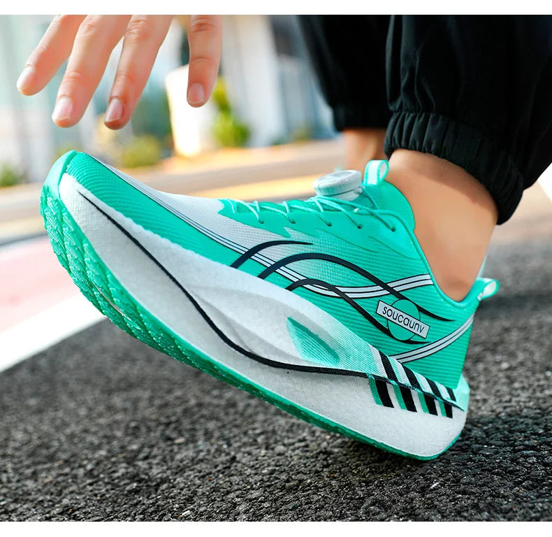 Running Shoes Professional Fitness Carbon Board Men's Sports Marathon Lightweight Women's Comfortable Non Slip Sports Shoes