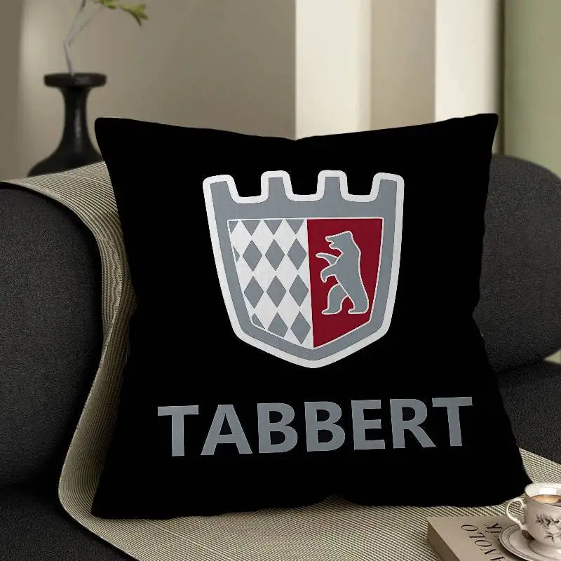 T-Tabbert Maple Design Cushion Cover Happy Autumn Harvest Decor Holiday Decorati Pillow Cover