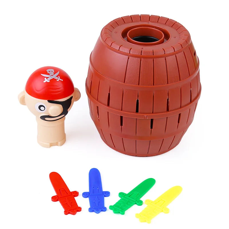 Pirate Board Game, Montessori Family Gathering Games, Childrens Funny Toy Cubes, Childrens Board Games Boys and Girls Gifts.