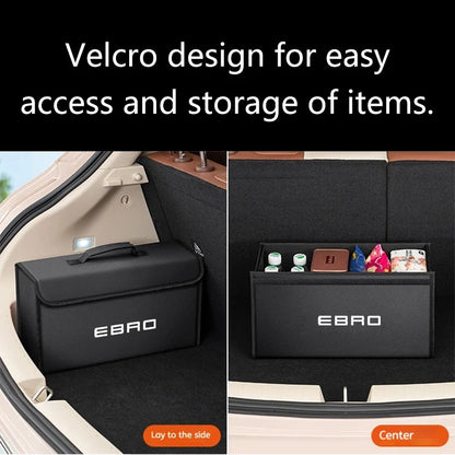 For EBRO S400 S700 S800 2025 Car Trunk Storage Box Organizer Foldable Stowing Tidying Bag Car Interior Storage Accessories