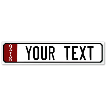 Custom Street Sign, Personalized Metal Sign For Office Workplace Home Yard Road, Custom Your Text Signs for Outdoor 16x4 Inches